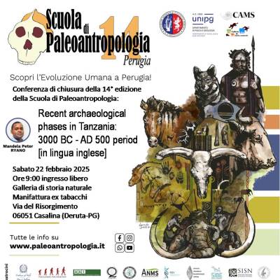 Conferenza del Prof. Mandela Peter Ryano : Recent archaeological phases in Tanzania: 3000 BC-AD 500 period