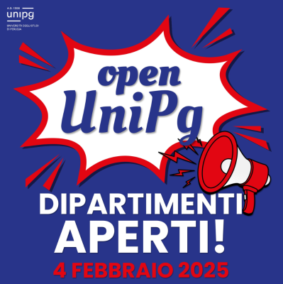 Open UniPg, il 4 Febbraio Dipartimenti Aperti per conoscere l'offerta formativa